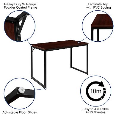 Flash Furniture Tiverton Industrial Modern Desk
