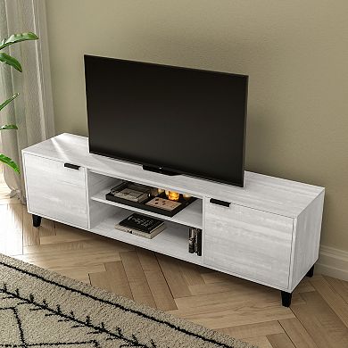 Flash Furniture Nelson 70-in. Mid-Century Modern TV Stand for up to 60-in. TV