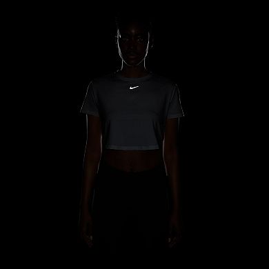 Women's Nike One Dri-FIT Crop Short Sleeve Top