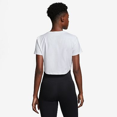 Women's Nike One Dri-FIT Crop Short Sleeve Top