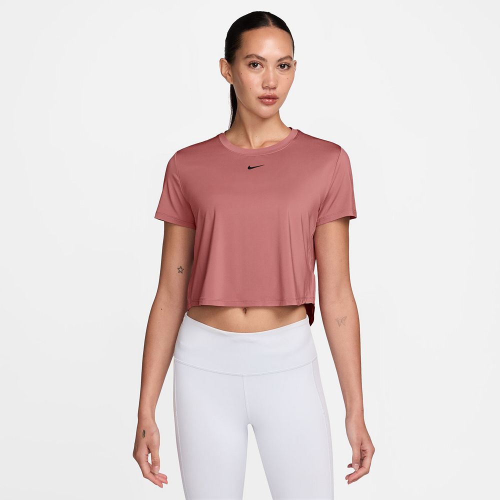 Women's Nike One Dri-FIT Crop Short Sleeve Top