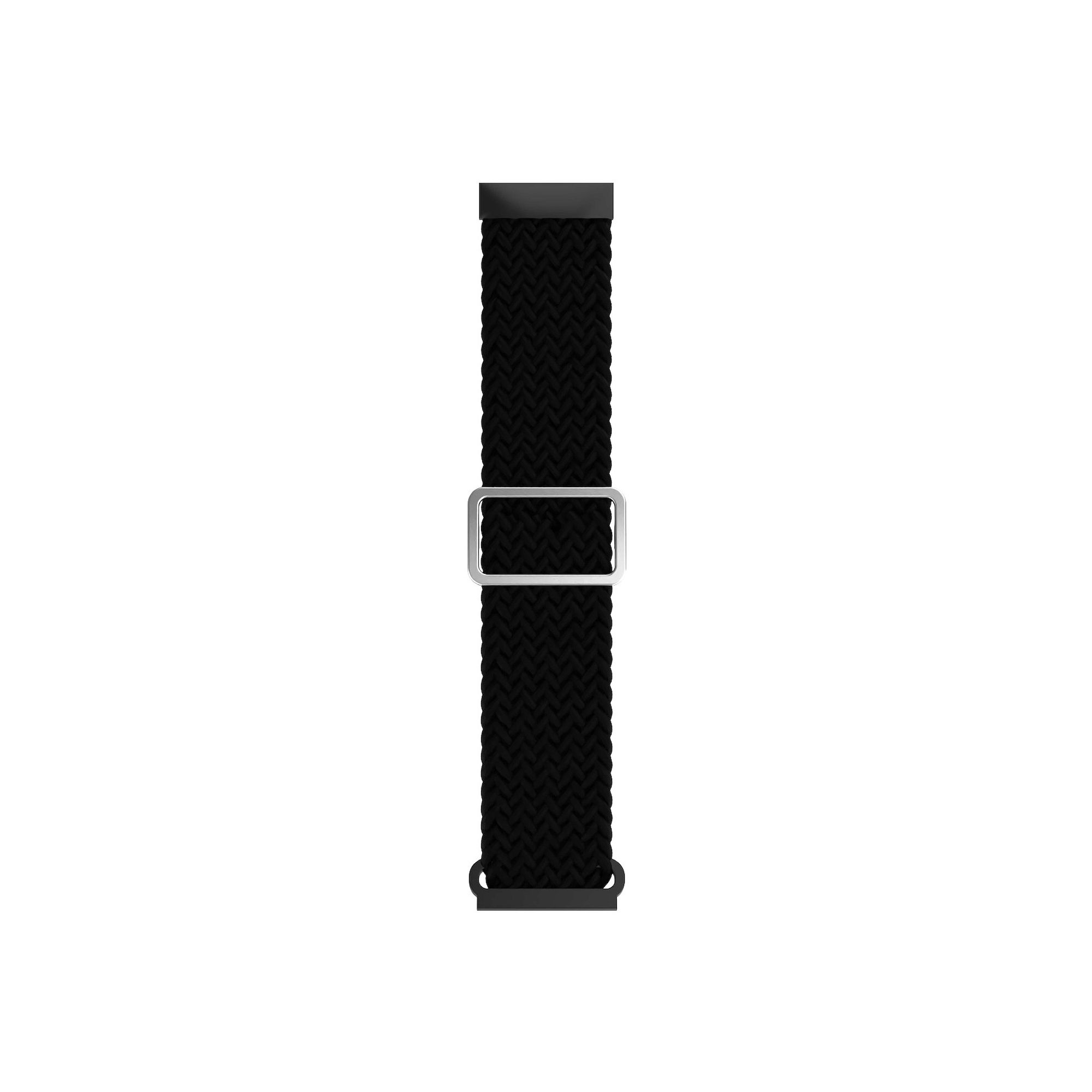 Itouch Air 4 Braided Loop Silicone Extra Strap, Black Silver