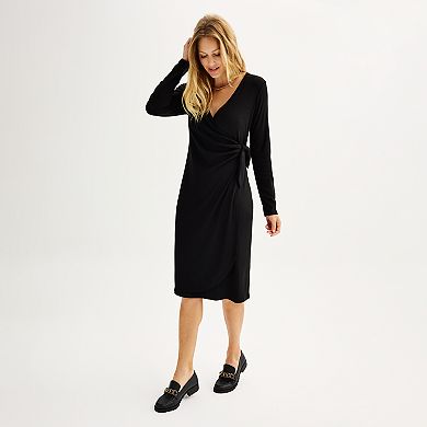 Maternity Sonoma Goods For Life® Knit Wrap Dress