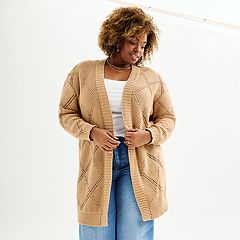 Kohls plus 2025 size cardigans