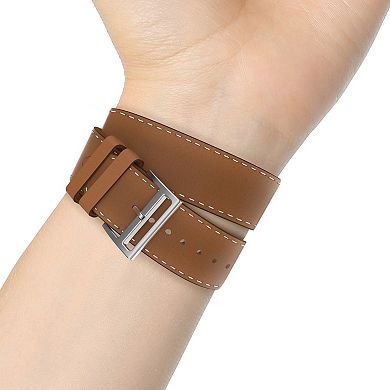 iTouch Air 4 Brown & Silver Strap
