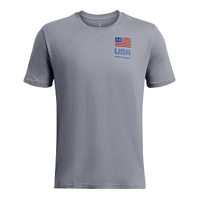 Men's Under Armour Ombre American Freedom Flag Graphic Tee