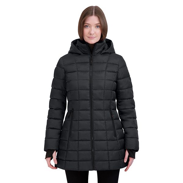 Kohls womens best sale puffer coats