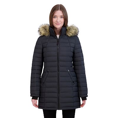Women s Halitech Faux Fur Trimmed Puffer Jacket
