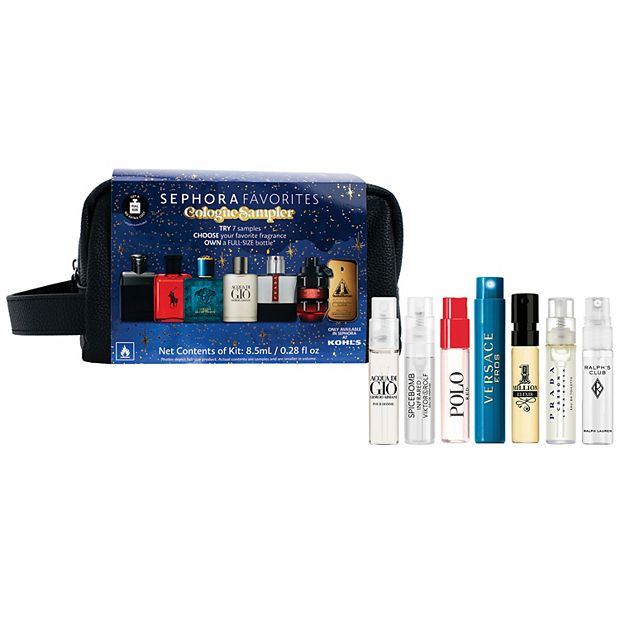 Best mens best sale cologne sample set