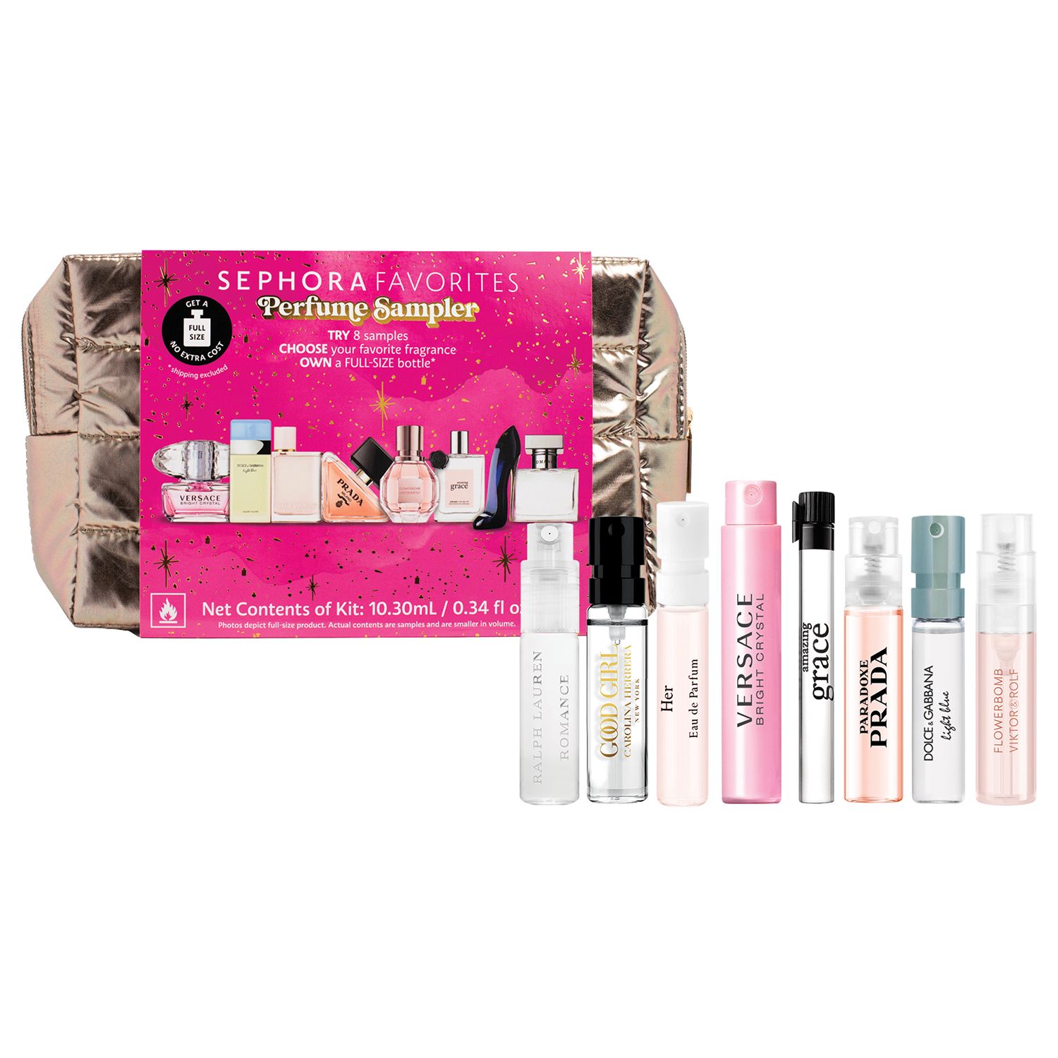 Sephora Favorites Cologne Sampler Set outlet WITH CERTIFICATE