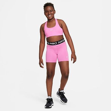 Girls Plus Size Nike Swoosh Medium-Impact Sports Bra