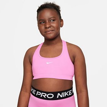 Girls Plus Size Nike Swoosh Medium-Impact Sports Bra