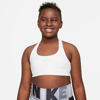 Girls Plus Size Nike Swoosh Medium-Impact Sports Bra