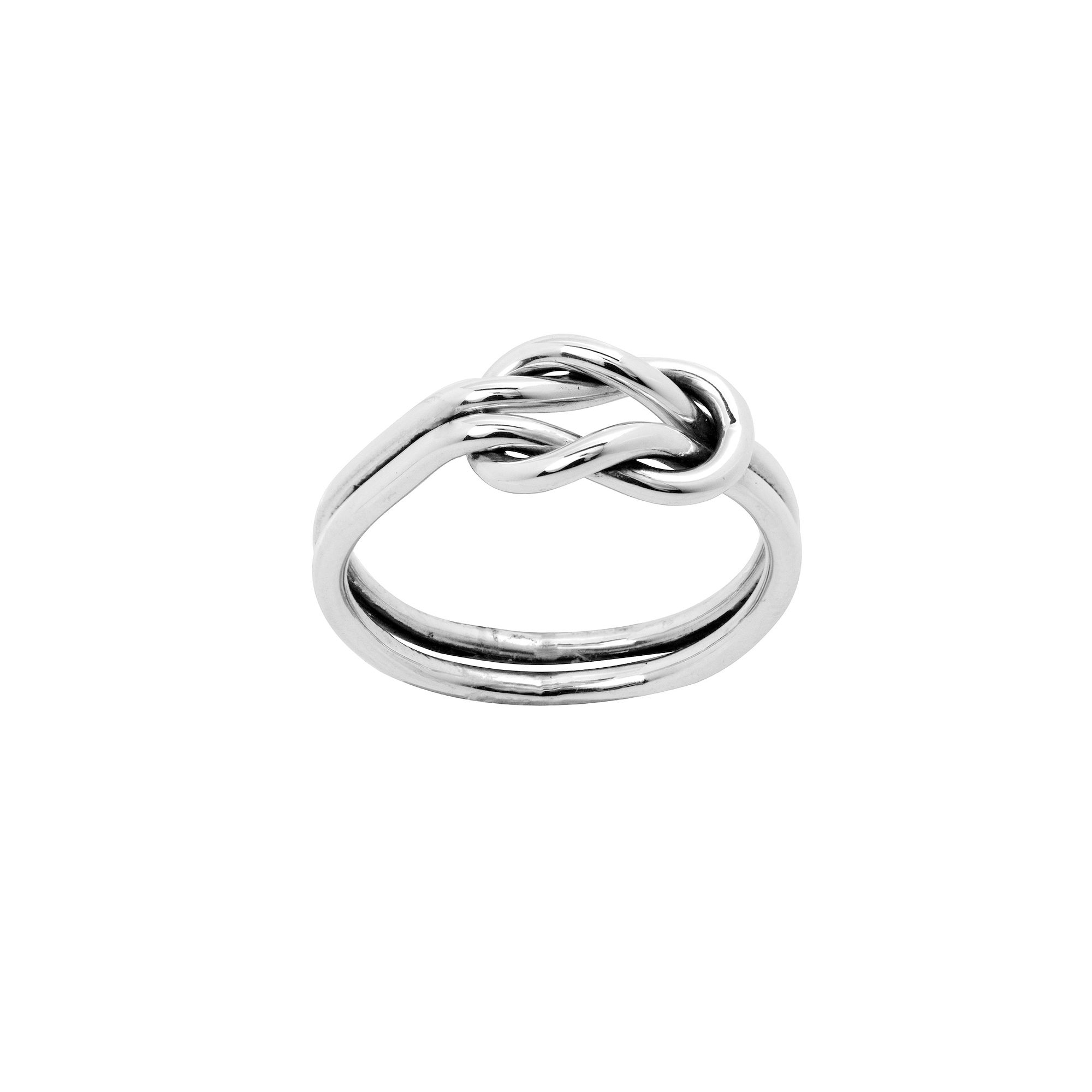Main and Sterling Sterling Silver Knot Ring, Womens, Size: 7