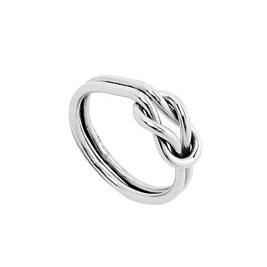 Main and Sterling Sterling Silver Knot Ring