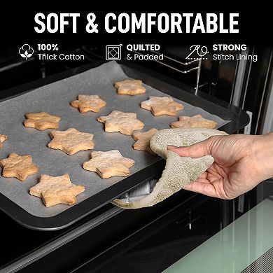 Washable Potholder For Cooking And Baking (6 Pack)