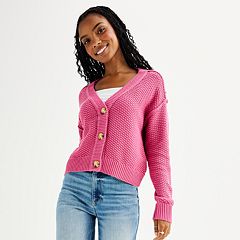 Kohls 2025 pink cardigan