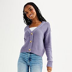 Cadet Plush Crop Cardigan