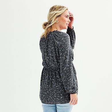 Maternity Sonoma Goods For Life® Splitneck Peasant Top