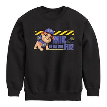 Boys 8-20 Rubble & Crew Mix On The Fix Crew Fleece Sweatshirt