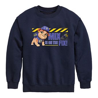 Boys 8-20 Rubble & Crew Mix On The Fix Crew Fleece Sweatshirt
