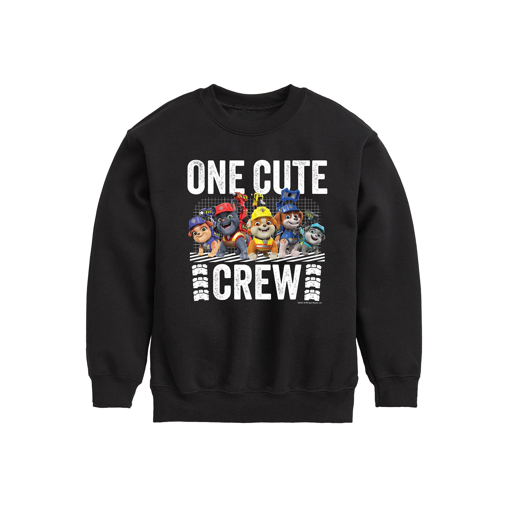Boys 8-20 Rubble & Crew One Cute Crew Fleece Sweatshirt, Boys, Size: Small