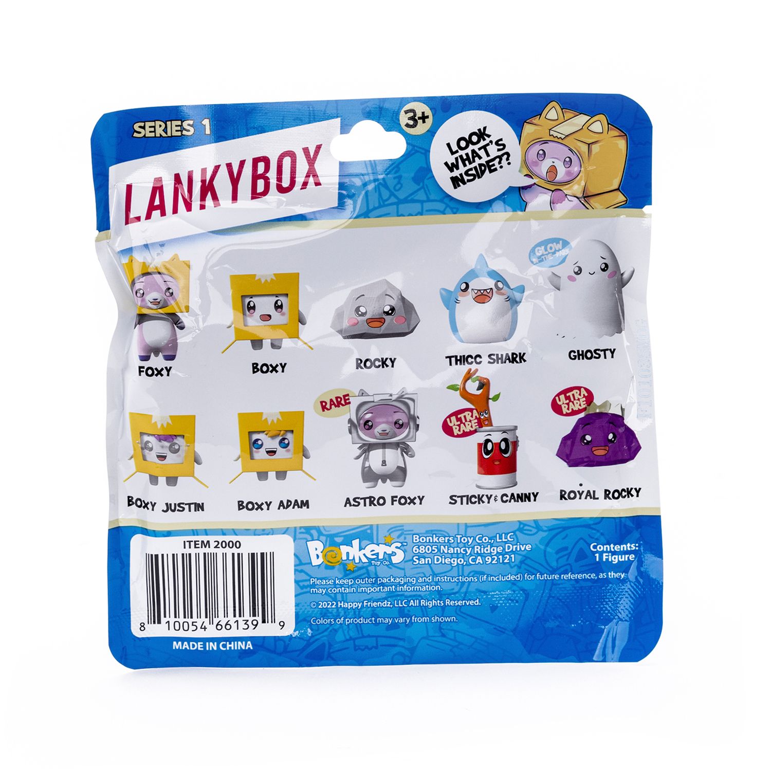 Bonkers LankyBox Mystery Figure