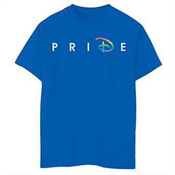 Disney's Rainbow Print Logo Boys 8-20 Graphic Tee