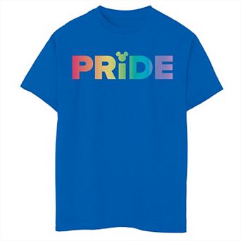 Disney's Mickey Mouse Rainbow Colors Boys 6-20 Graphic Tee