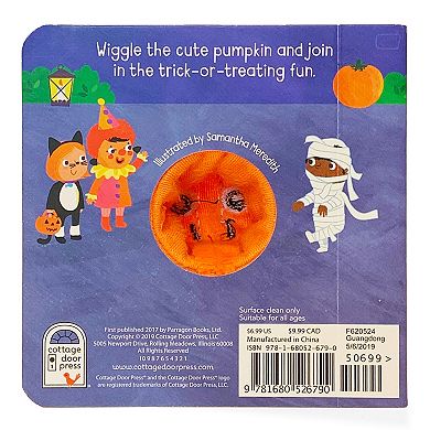 Cottage Door Press Trick or Treat, Little Pumpkin Finger Puppet Board Book