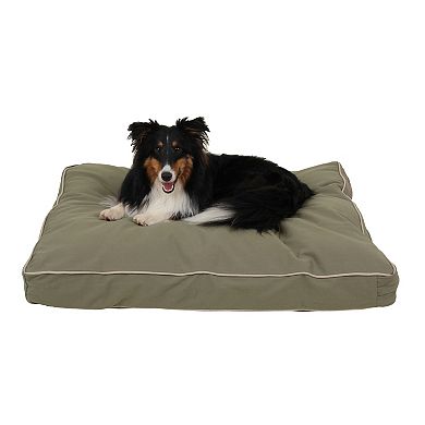 Classic Canvas Rectangle Jamison Orthopedic Dog Bed