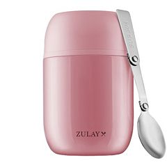 22oz Stainless Steel Insulated Food Container with Handles - Cold and Hot Food  Storage for Lunch, Travel (Pink) 