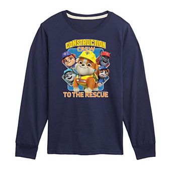 Boys 8-20 Rubble & Crew Rescue Long Sleeve Graphic Tee