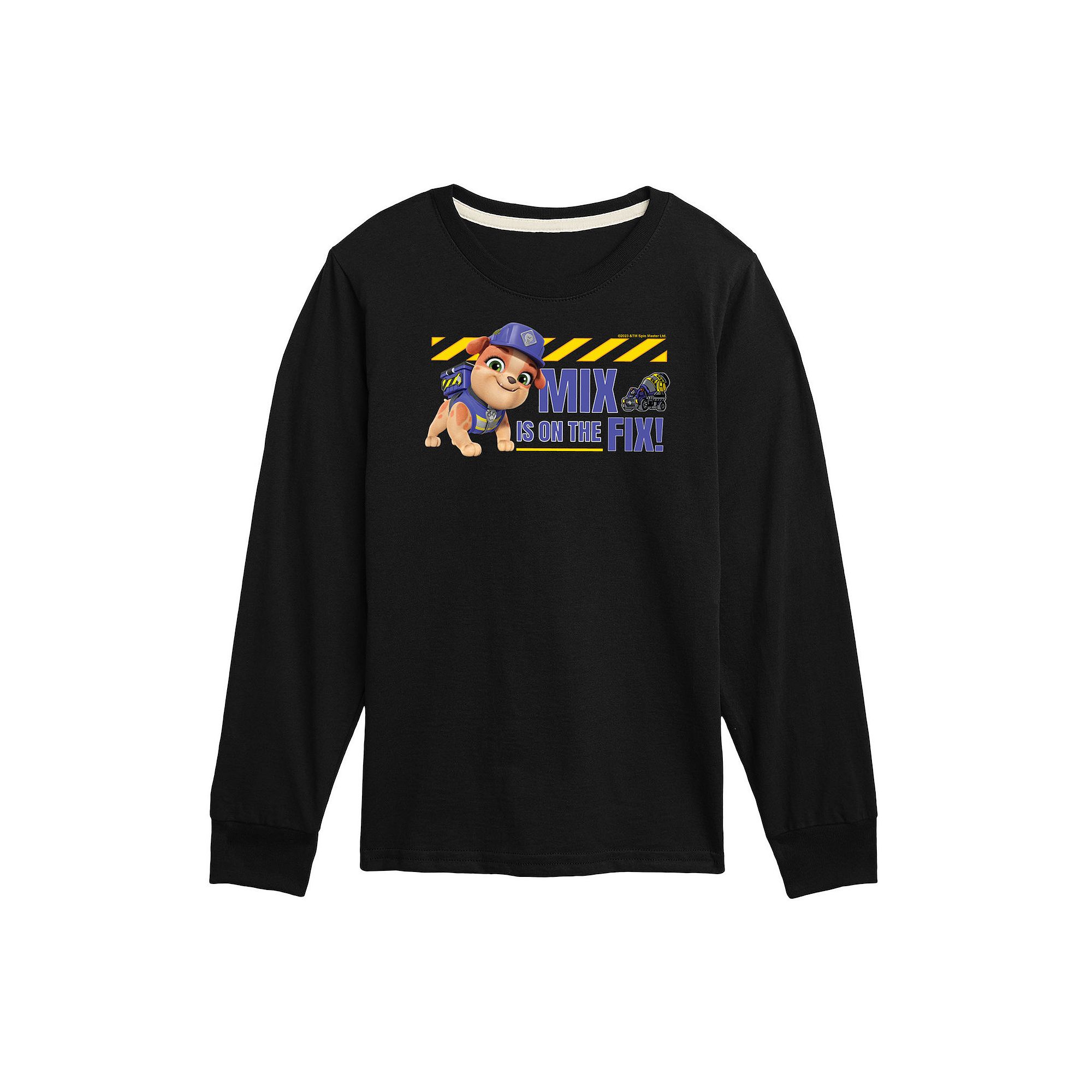 Boys 8-20 Rubble & Crew Mix Long Sleeve Graphic Tee, Boys, Size: Small, Bl