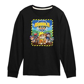 Boys 8-20 Rubble & Crew Long Sleeve Graphic Tee