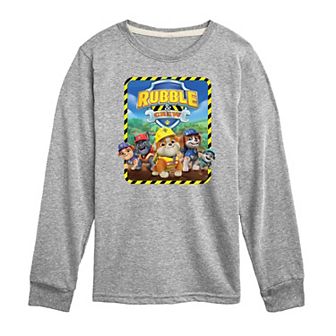Boys 8-20 Rubble & Crew Long Sleeve Graphic Tee