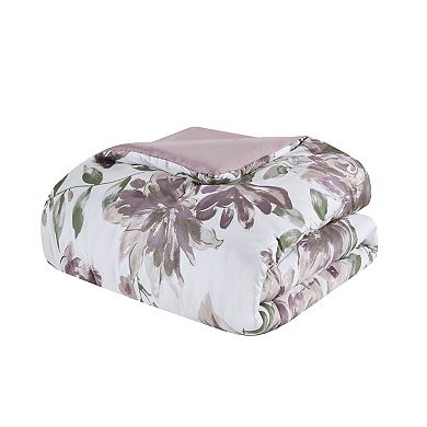 Madison Park Essentials Leena Floral Comforter Set with Bed Sheets