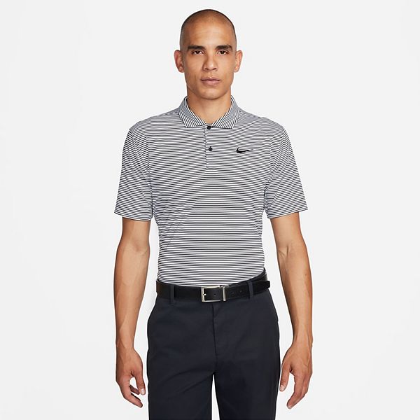 Men's Nike Striped Dri-FIT Golf Polo