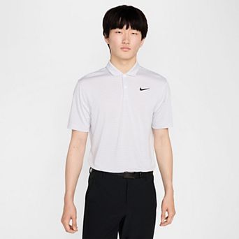 Men's Nike Striped Dri-FIT Golf Polo