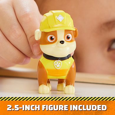 PAW Patrol Rubble’s Bulldozer Toy Truck with Movable Parts and a Collectible Action Figure