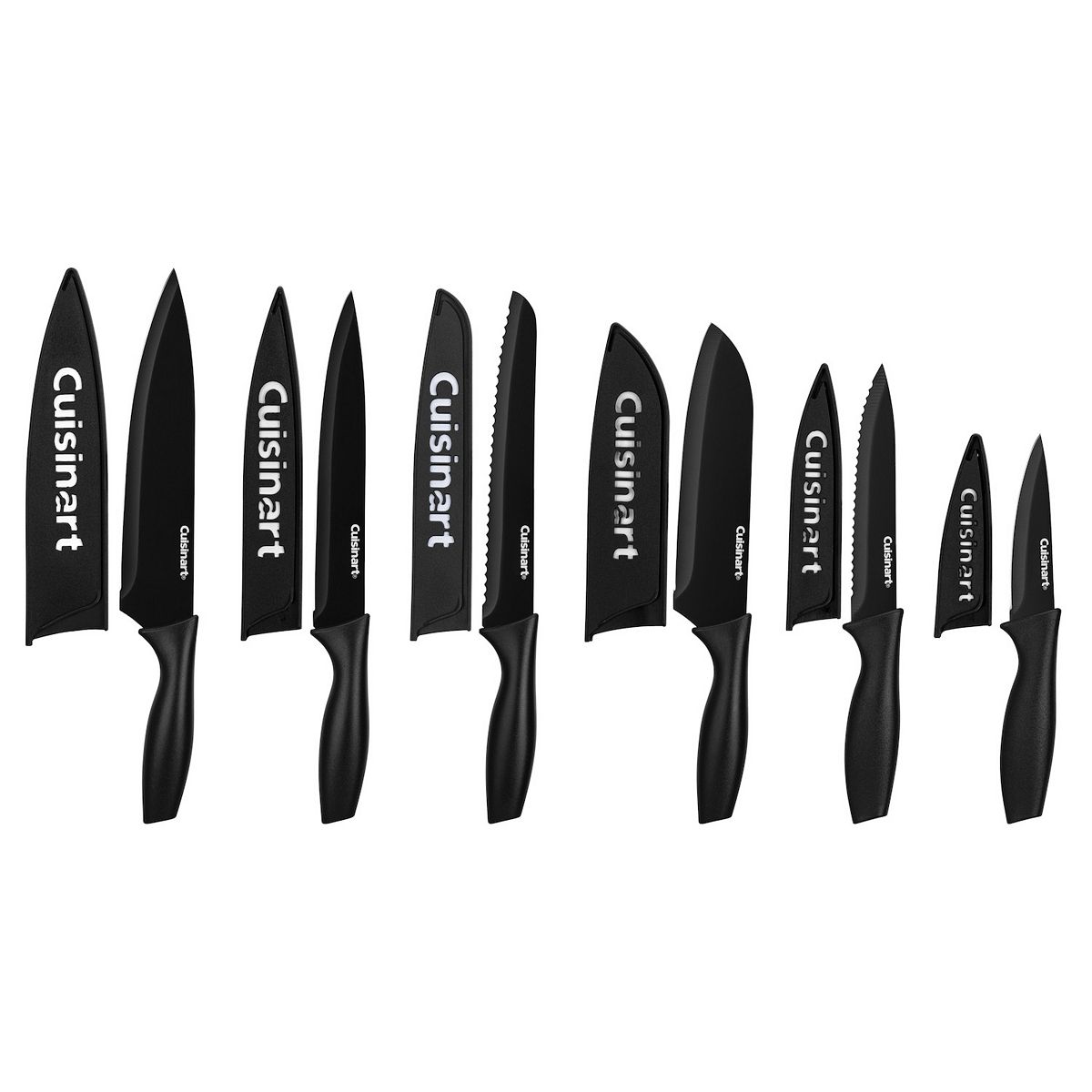 Cuisinart® Advantage 12-pc. Ceramic-Coated Cutlery Set - Black, 12 PC