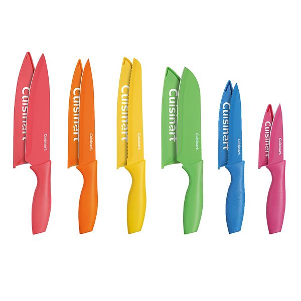 Cuisinart&reg; Advantage 12-pc. Ceramic-Coated Cutlery Set - Brights