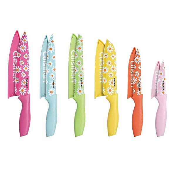 Cuisinart® Advantage 12-pc. Ceramic-Coated Cutlery Set - Daisy