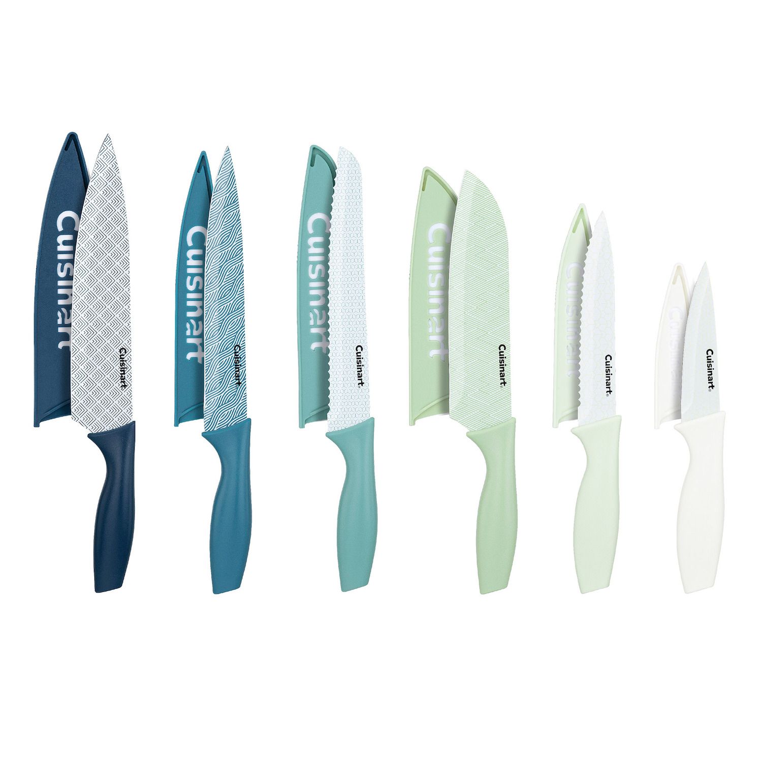 Cuisinart® Advantage 12-pc. Ceramic-Coated Cutlery Set - Geo