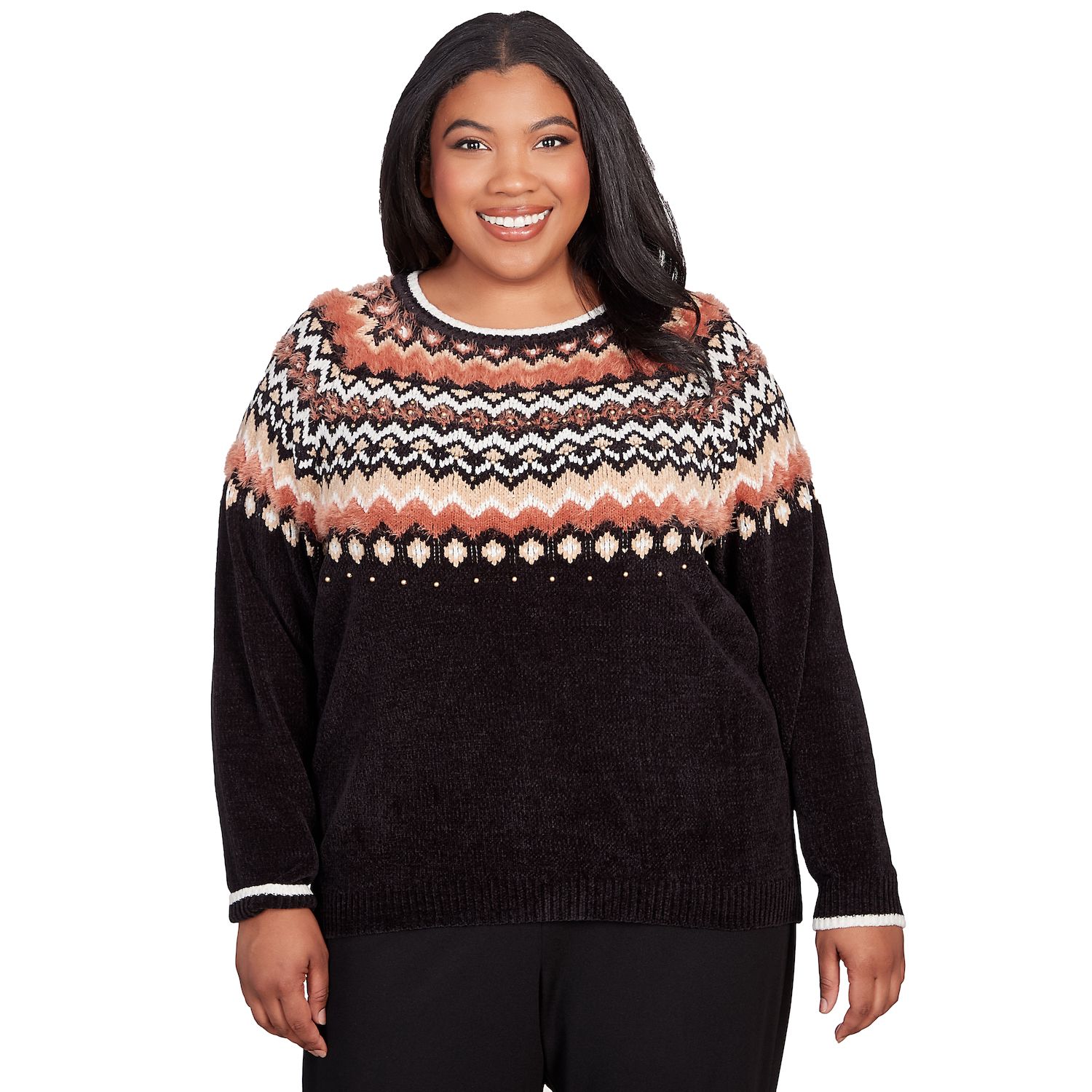 Kohls fair isle outlet sweater