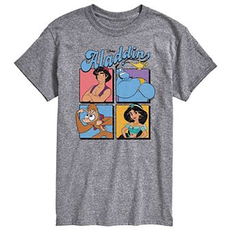 Disney Princess Big & Tall Aladdin Group Graphic Tee