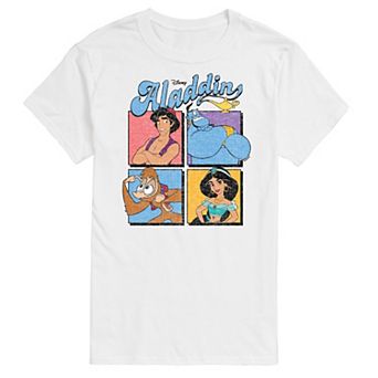 Disney Princess Big & Tall Aladdin Group Graphic Tee