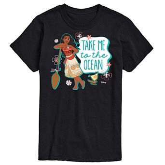 Disney Princess Big & Tall Take Me To The Ocean Graphic Tee