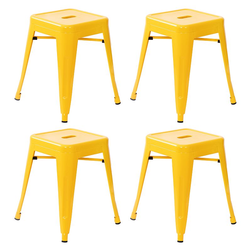 33245838 Flash Furniture 18-in. Table Height 4-pc. Backless sku 33245838