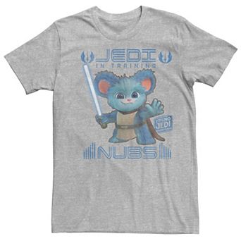 Big & Tall Star Wars: Young Jedi Adventures Nubs in Training Graphic Tee